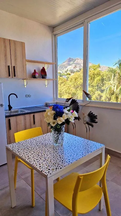 Apartamento La Villa Escondida Estudio Vista A La Naturaleza Benalmádena